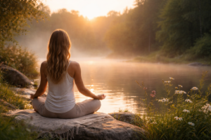 Meditation i fina naturliga miljöer