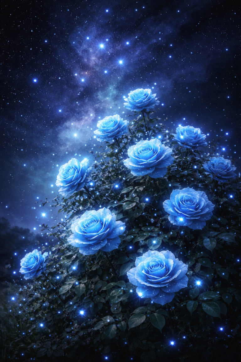 Plejadernas blåa ros